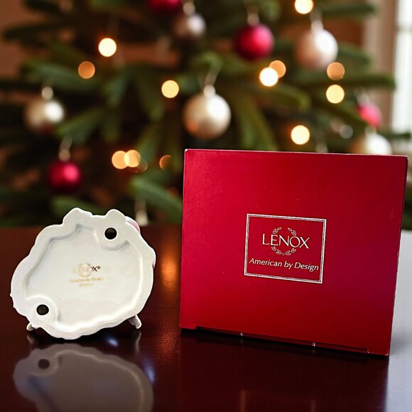 Lenox Angelic Visions Peace Kneeling Angel Figurine  6" With Box - Picture 5 of 6